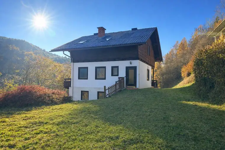 Wohnen wo andere Urlaub machen - Grundstück mit Bestand in Bad Kleinkirchheim
