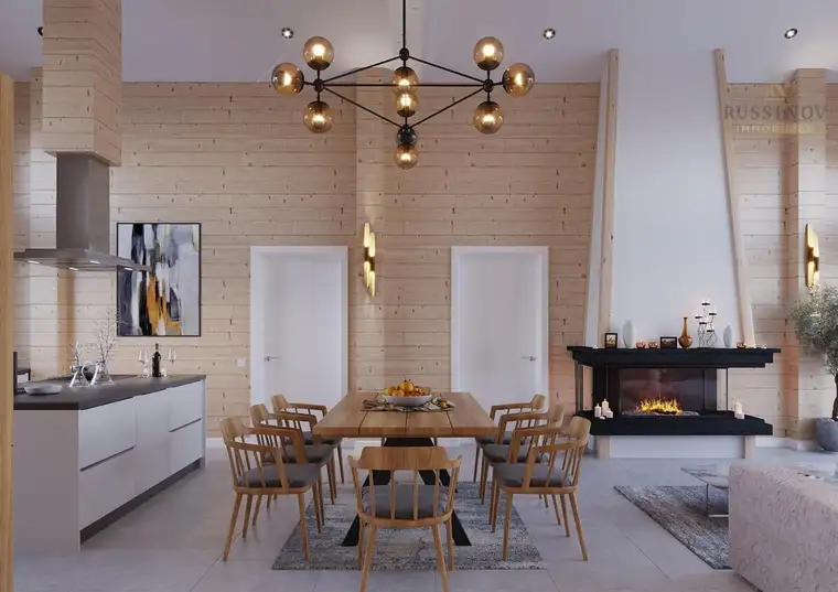 Natürlich Wohnen: Vollholz-Bungalow mit Sauna &amp; großem Grundstück
