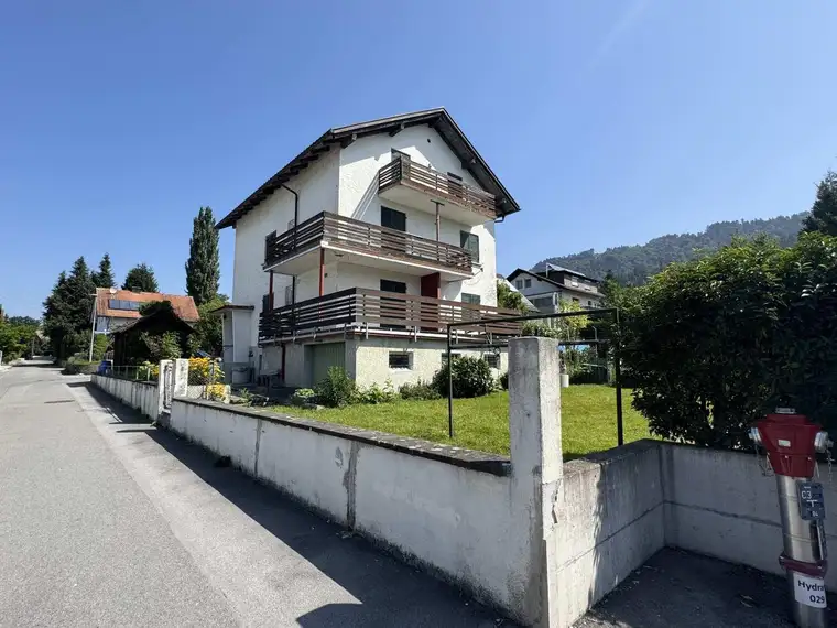 Wohnen im Dreiländereck Baugrundstück mit Abbruchhaus in Hörbranz