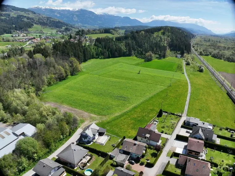 Natur- und zentrumsnahes Wohnen - 36 Baugründe in der sonnigen Trattensiedlung - Lendorf / Oberkärnten