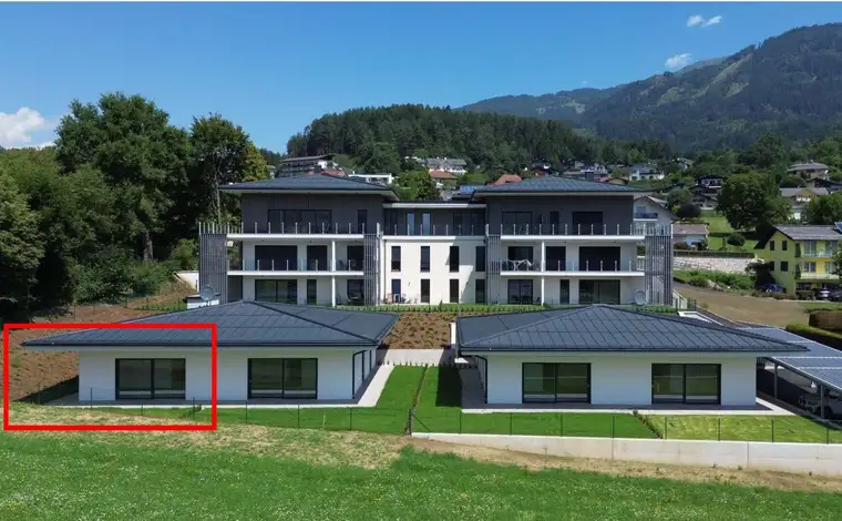 Neue Traumwohnung zur Miete am Millstätter See: Erstbezug mit Garten und Sonnenterrasse