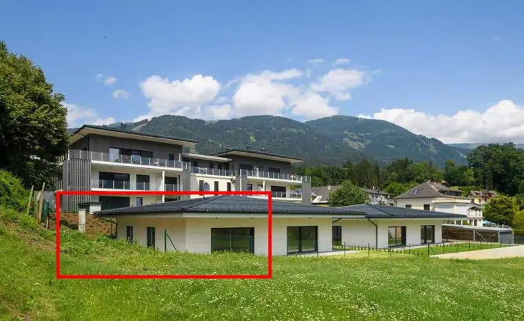 Moderne Gartenwohnung in Seeboden am Millstätter See