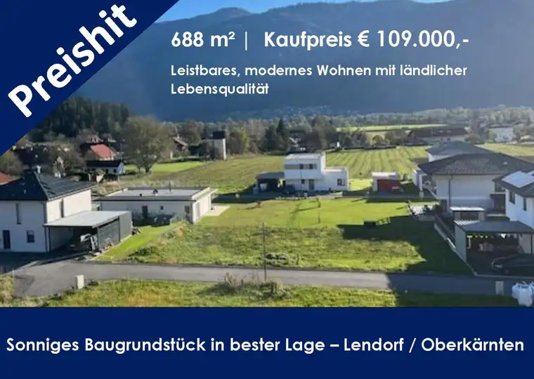 Angebot der Woche - Sie müssen nicht länger suchen, wir haben Ihr Traumgrundstück gefunden!