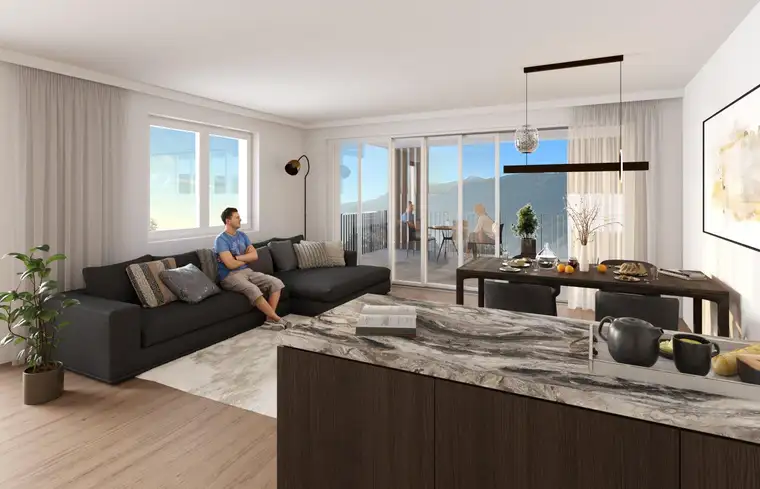 Hoch oben: Exklusives Penthouse mit Stil &amp; Sonne pur