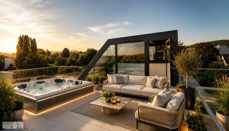 Wohnen auf höchstem Niveau: Exklusives Penthouse mit herrlicher Dachterrasse in Döbling!