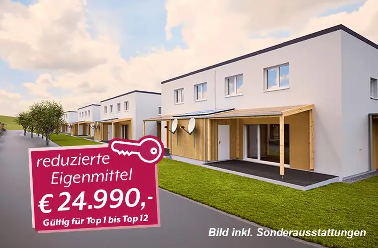 Reihenhaus in Mistelbach - Beispielreihenhaus*