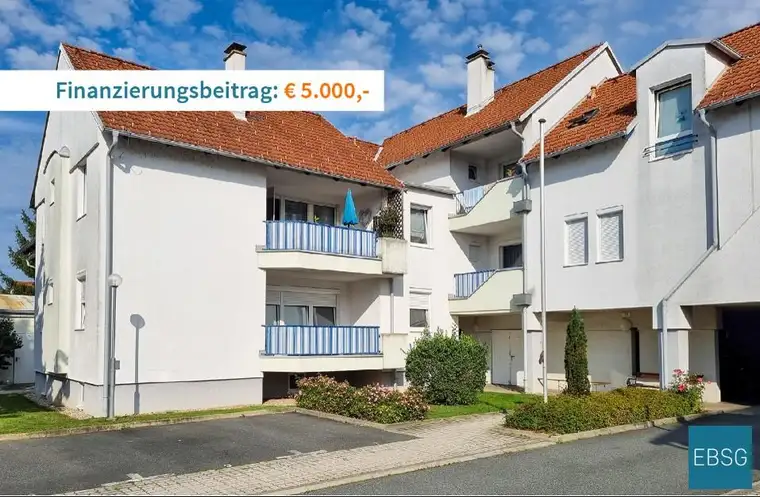 2-Zimmerwohnung im EG mit Loggia