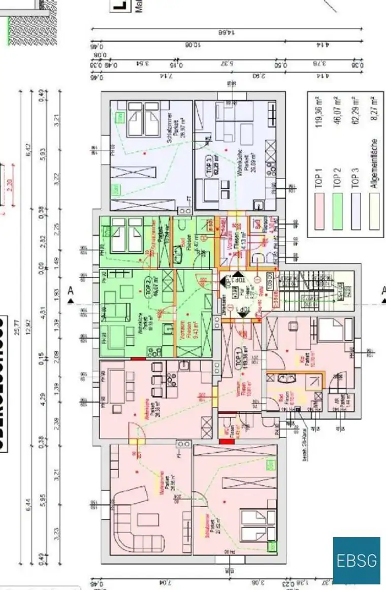 4-Zimmerwohnung im 1.OG