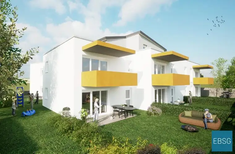 Helle Eckwohnung mit Balkon im 1.Obergeschoß