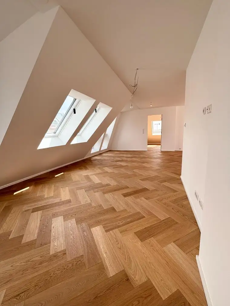 Stilvoller Wohnkomfort über den Dächern Wiens – exklusives Dachgeschossprojekt im Herzen des 9. Bezirks
