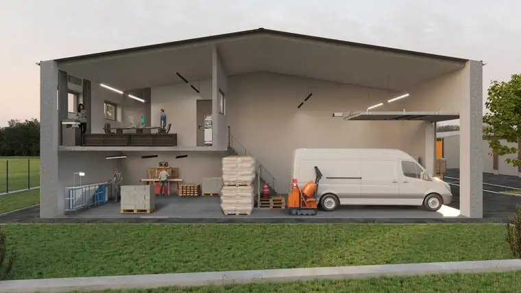 140m² Büro-Lager Kombination | Mieten Sie hier Ihr neues Büro mit großer Lagerfläche