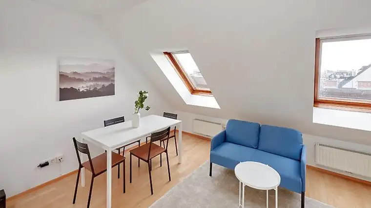 2 ZIMMER-DACHWOHNUNG IN WIEN - 18. BEZIRK - WÄHRING, MÖBLIERT