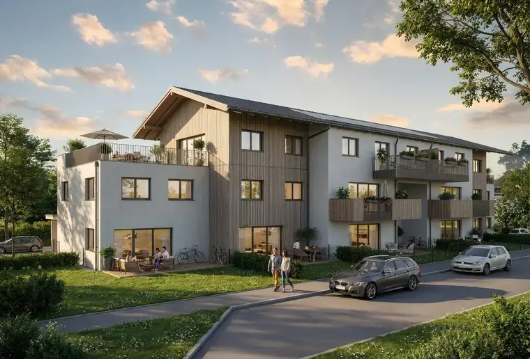 Neubauprojekt Thalgau Living Top 7 Balkonwohnung/Provisionsfrei