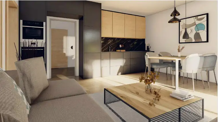 Wohnen in idyllischer Umgebung: Etagenwohnung in Waxenberg!