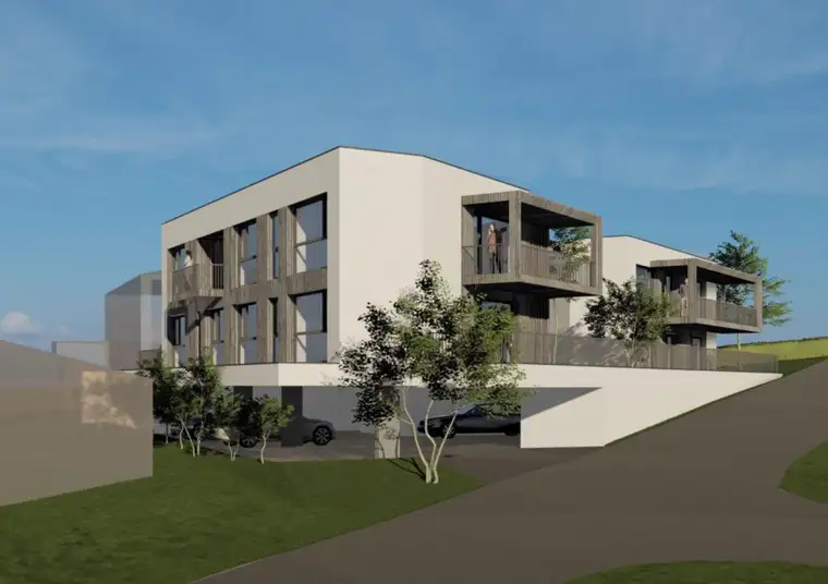 PROVISIONSFREI: Modernes Wohnen in Aigen-Schlägl: 3-Zimmer-Wohnung mit Garten, Balkon und Grünblick!