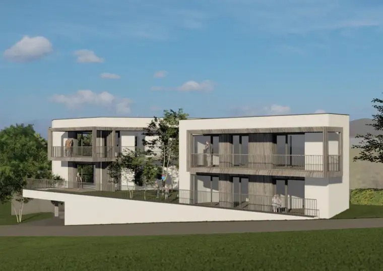 Zwei Zimmer Wohnung mit Balkon in Aigen Schlägl: Erstbezug + Provisionsfrei