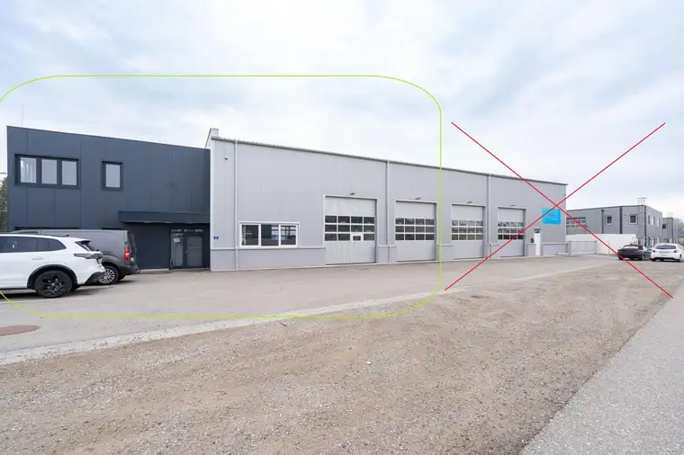 Gewerbeobjekt TOP 1 mit Werkstatt und Büros in Buchkirchen zu kaufen!