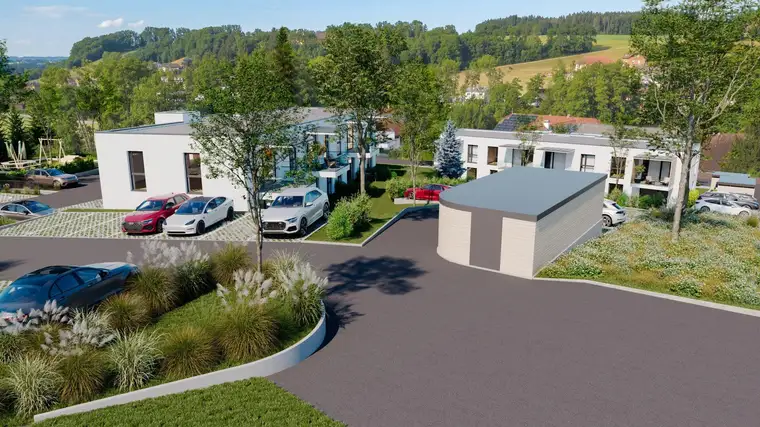 Erdgeschoss: 2-Zimmer-Wohnung mit Terrasse und Garten in Thalheim bei Wels/Mühlental – provisionsfrei