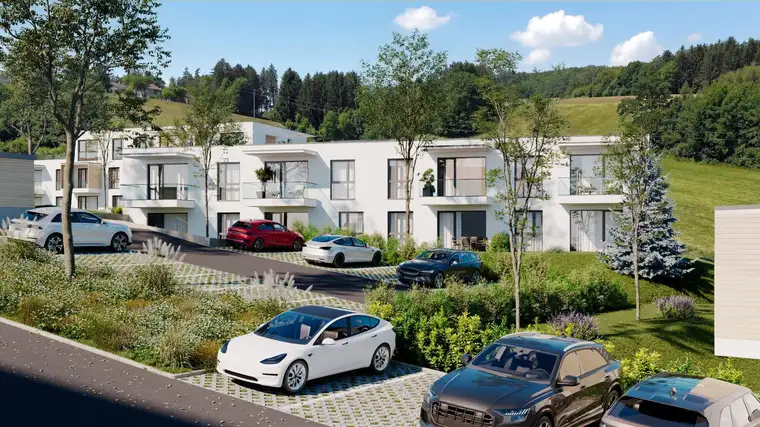 1.OG: 2-Zimmer-Wohnung mit Balkon in Thalheim bei Wels/Mühlental – provisionsfrei