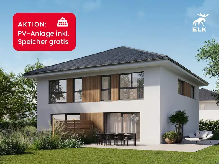 Neubau: Doppelhaushälfte 119 m² mit Garten + gratis PV-Anlage in Sitzenberg-Reidling
