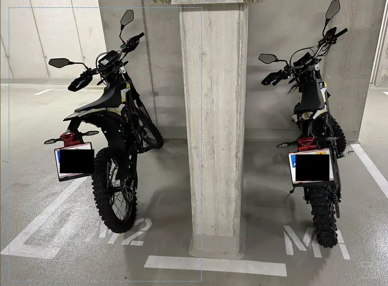Motorradstellplatz in Tiefgarage zu kaufen