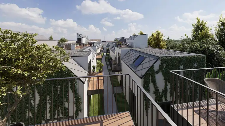 Perfekt aufgeteilte 3 Zimmer Wohnung mit 2 Balkonen und Grünblick | idyllisches Wohnen beim Hirschstettner Park