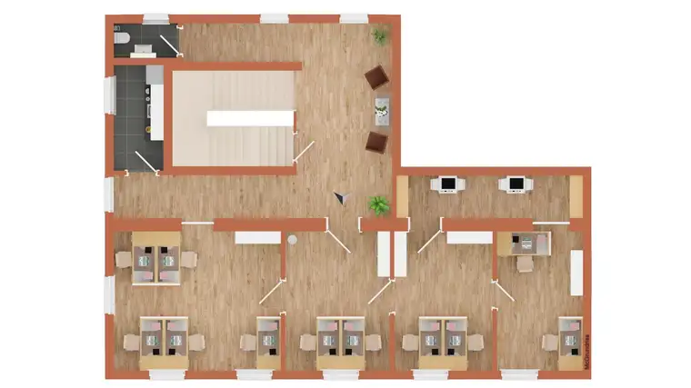 * Zentrale Bürofläche am Corso 1 in Velden *