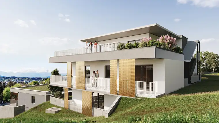 Moderne 2-Zimmer Wohnung mit großzügigem Balkon - Provisionsfreier Neubau!