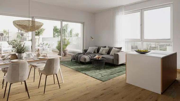Provisionsfrei: Traumhafte 4-Zimmer-Maisonettewohnung mit herrlichem Blick, großer Terrasse und Garten!