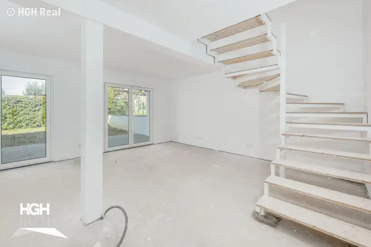 8230 Schölbing bei Hartberg: Belagsfertiges Reihenhaus zum leistbaren Preis - 4 Zimmer mit Balkon, Terrasse und Garten