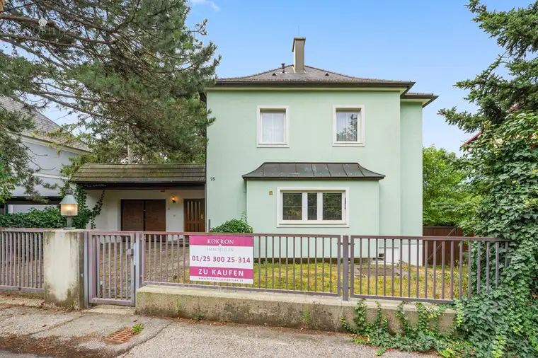Wohnen in Grinzinger Bestlage - Haus mit viel Erweiterungspotenzial