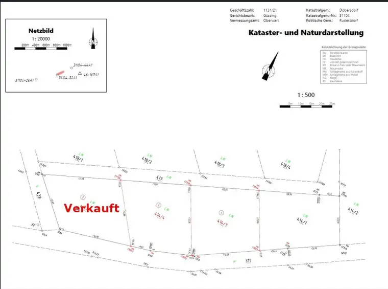 Schöne Grundstücke mit ca. 1.022 m² in Dobersdorf