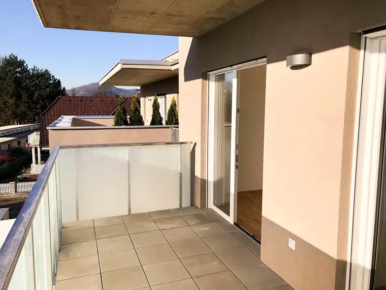 Moderne 2-Zimmer-Mietwohnung (ca. 45 m²) mit großem Balkon in Graz-Puntigam
