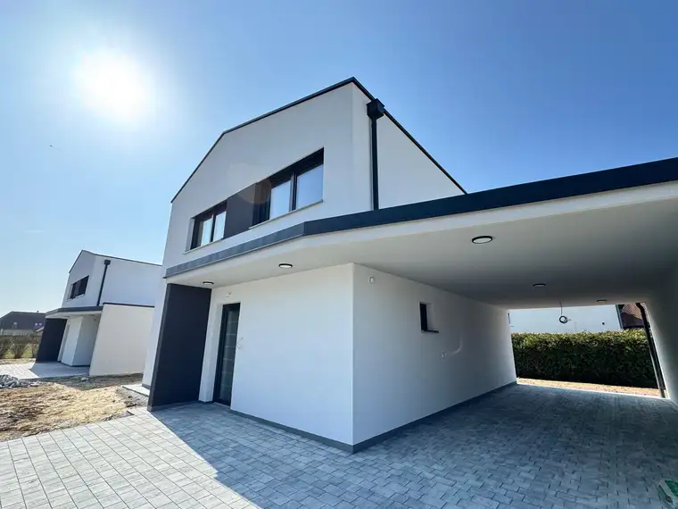 ERSTBEZUG - MIETE! Modernes Einfamilienhaus (110m²) Grünbereich und Carport in Güssing