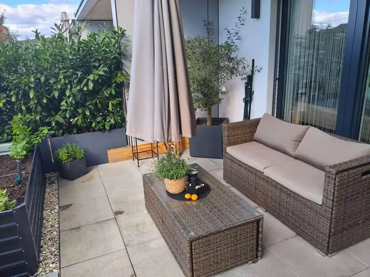 Wohlfühloase in Feldbach: 3-Zimmer-Wohnung (61,52m²) mit Terrasse &amp; 2 Autoabstellplätzen