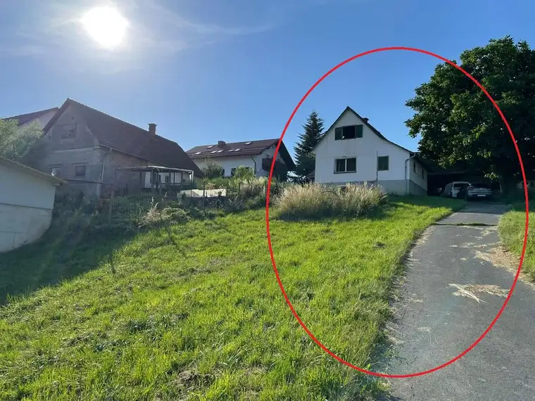 2149 m² großes Grundstück mit sanierungsbedürftigen landwirtschaftlichen Gebäuden -ST. ANNA am AIGEN