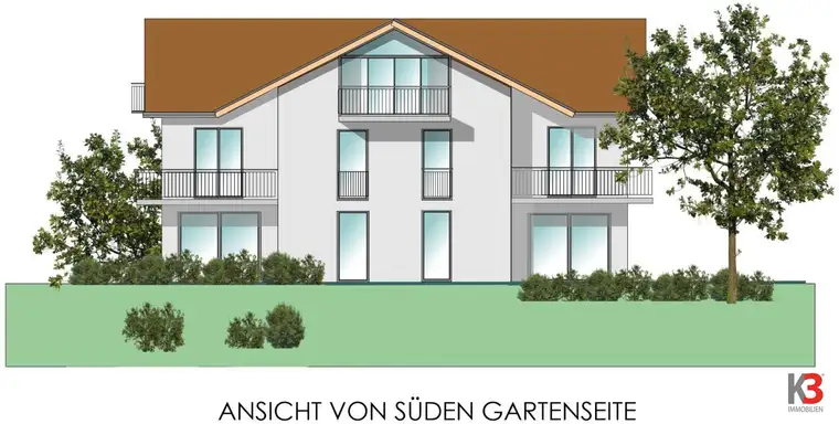 K3 - Mattsee - PROVISIONSFREI - NEUBAU - sonnige 4 Zimmer-Gartenwohnung mit sehr großem Gartenanteil zu kaufen!!!