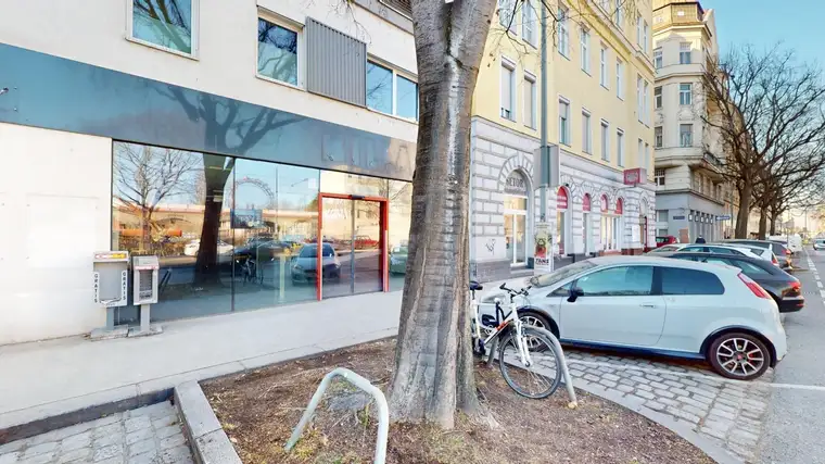 SHOWROOM | WEITRÄUMIGE GEWERBEFLÄCHE | SUPERMARKT | NÄHE PRATERSTERN