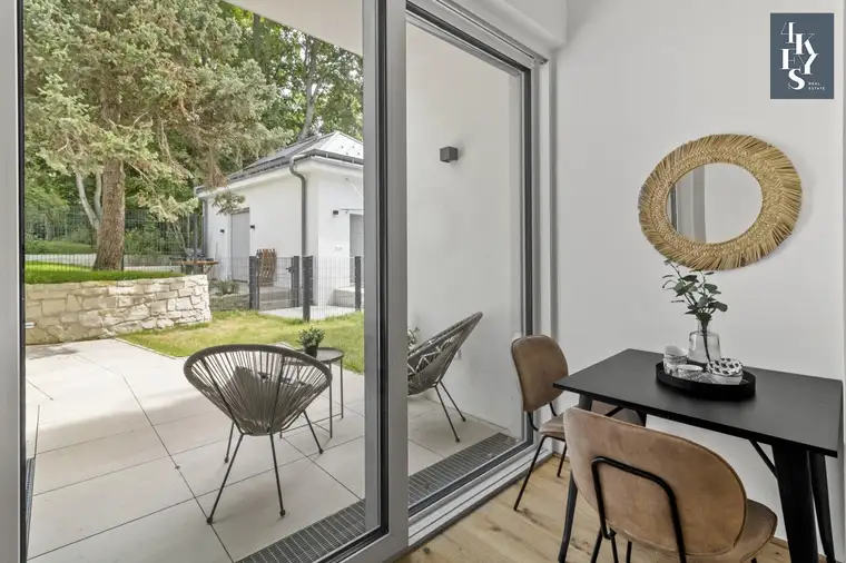 Erstbezug: 2-Zimmer-Gartenwohnung in "La Piccola Casa" - Klimaaktiv Gold - Living at Schloss Hetzendorf