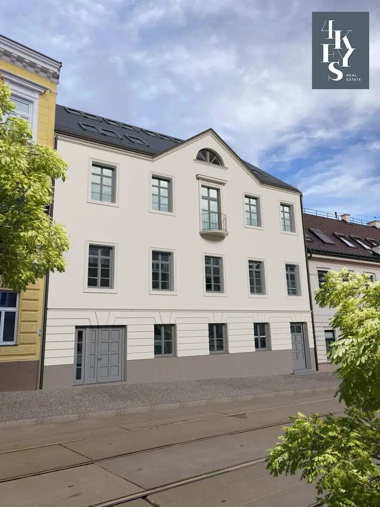 Erstbezug: Schöne 3-Zimmerwohnung mit Loggia &amp; Balkon | Exklusives Wohnen in Dornbach | Außenpool im Gemeinschaftsgarten