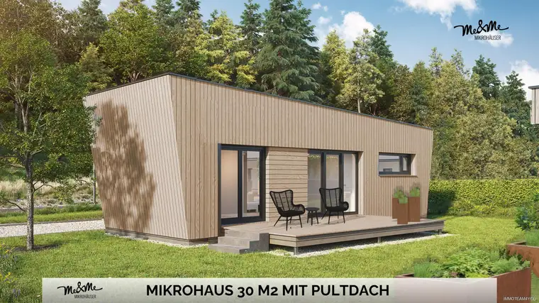Dein ME &amp; ME Mikrohaus 30 m2Weniger ist mehr! Made in Austria!Auch mobil erhältlich