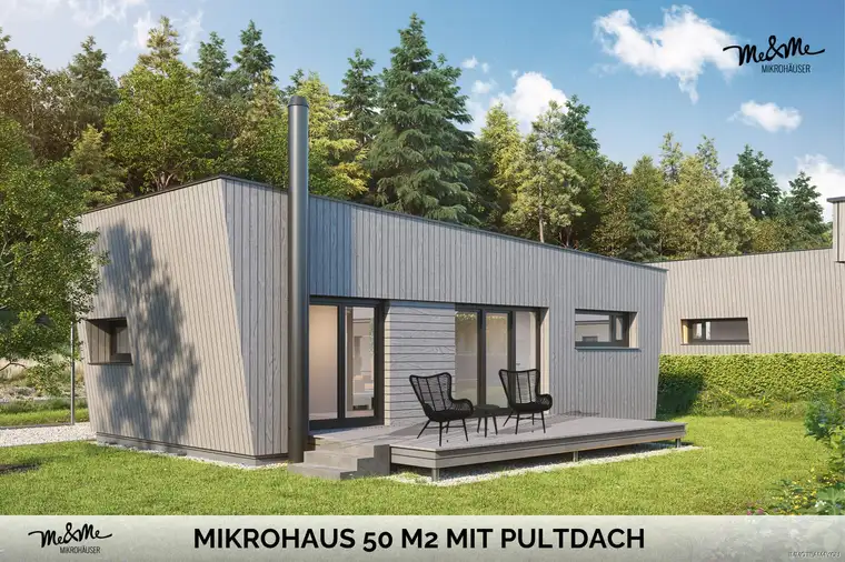 Dein ME &amp; ME Mikrohaus 50 m2 mit 2,5 ZimmerWeniger ist mehr! Made in Austria!