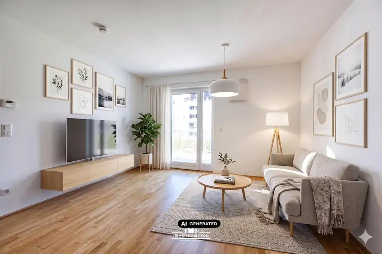 Moderner Komfort trifft auf unschlagbare Zentrumslage. XXL-Balkon und TG-Platz