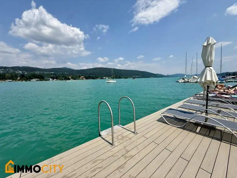 Exklusives Seeappartement mit Garten, Terrasse und touristischer Widmung – Haus A Top 2 in Velden