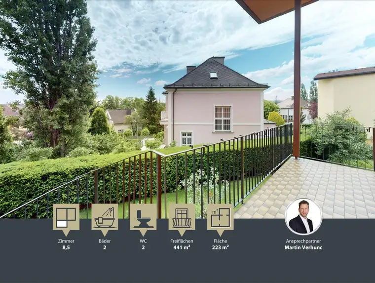 großzügiges Einfamilienhaus || frisch renoviert || viel Platz &amp; toller Garten || Nähe Küniglberg &amp; Schlosspark Schönbrunn