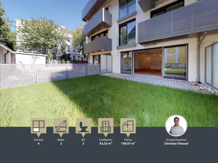 UNTER ST. VEIT || TOWN HOUSE || Garten || Maisonette-Wohnung || Neubau || TG-Stellplatz