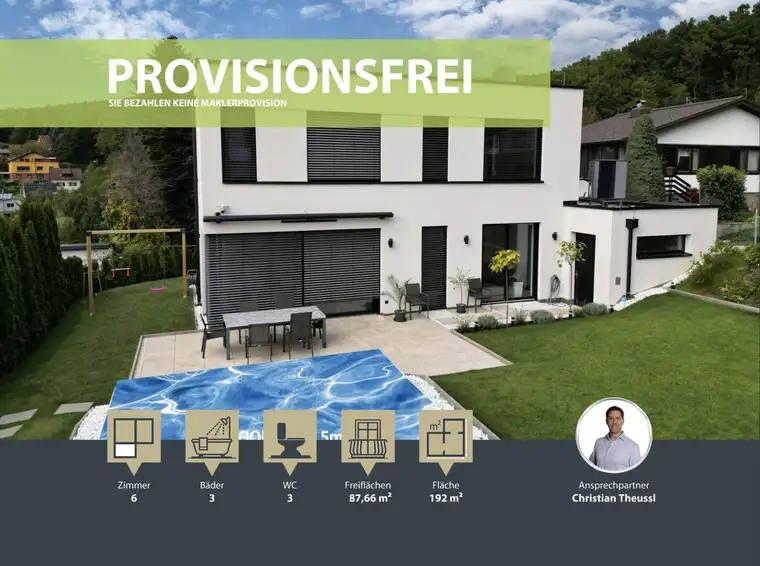 Neubau 2024 || traumhaft moderne Neubauvilla mit Ausblick über Gablitz || Pool 8x4m || hochwertige Ausstattung