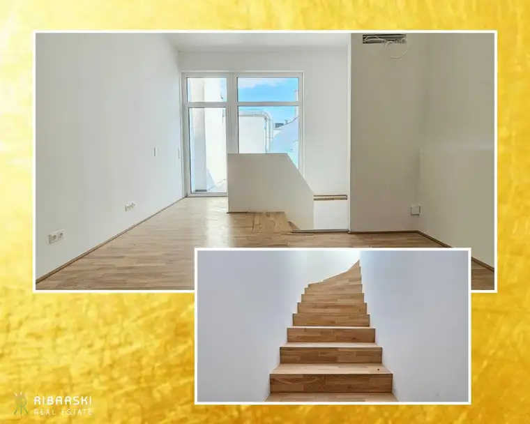 PROVISIONSFREI inkl. 2 TG Plätze - Wohnen in Verbundenheit - stylische Maisonette mit südseitiger Dachterrasse