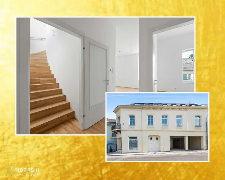 PROVISIONSFREI inkl. 2 TG Plätze - Wohnen in Verbundenheit - stylische Maisonette mit südseitiger Dachterrasse