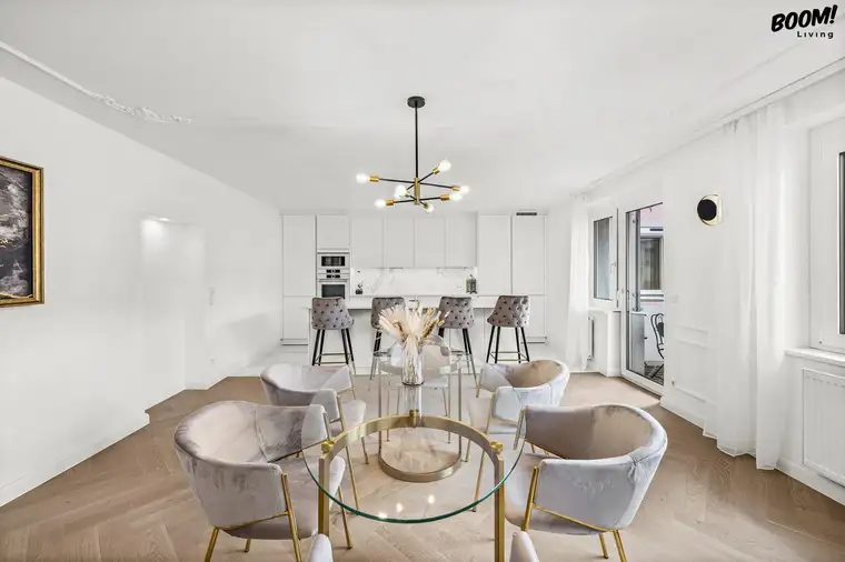 Exklusive Wohnoase // Stilvolle 128 m² Residenz mit Terrasse im Herzen des 19. Bezirks